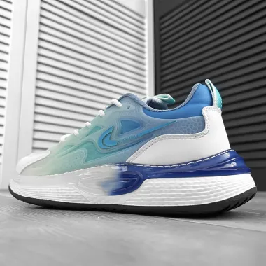 Adidasi barbati casual albi 12100 T15-4