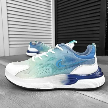 Adidasi barbati casual albi 12100 T15-4