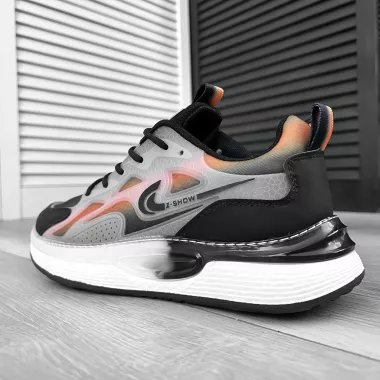 Adidasi barbati casual negri 12100 N6-1