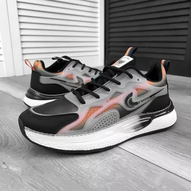 Adidasi barbati casual negri 12100 N6-1