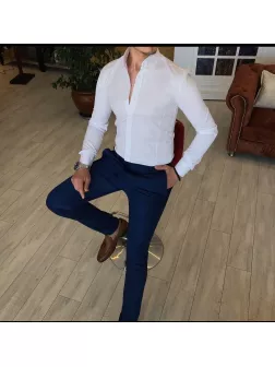 Tinuta barbati smart casual pantaloni + camasa12093 Tinuta barbati smart casual pantaloni + camasa12093