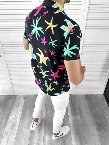 Camasa barbati PREMIUM cu imprimeu 12051 O6-1.2