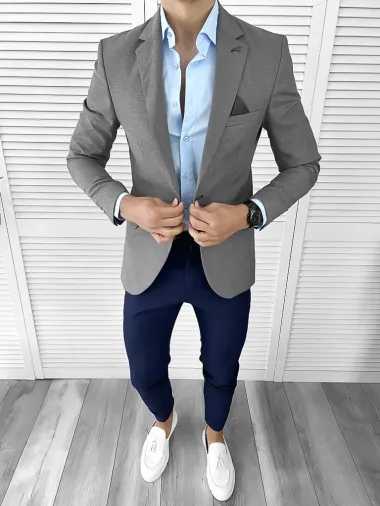 Sacou barbati slim fit 044 41-2.3