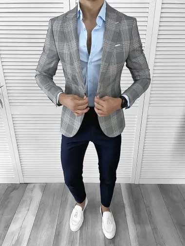 Sacou barbati slim fit 11629 X7