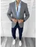 Sacou barbati slim fit bleumarin 3470 21-3.3