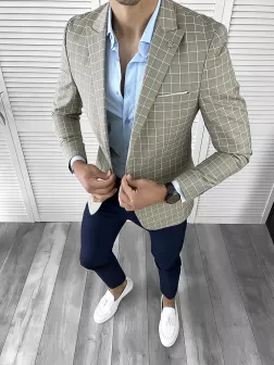 Sacou barbati slim fit 606 Y6-1 