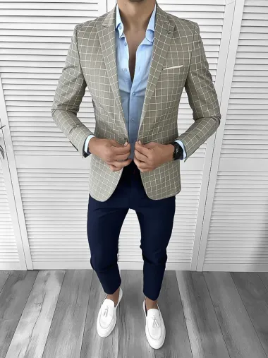 Sacou barbati slim fit 606 Y6-1 