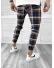 Pantaloni barbati casual in carouri 11952 i6-5.2**