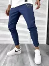 Pantaloni barbati casual albastri 11954 SD