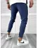 Pantaloni barbati casual albastri 11954 SD