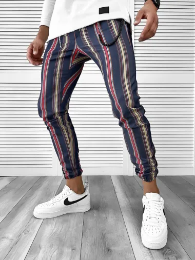 Pantaloni barbati casual in carouri 11959 i7-6.1**