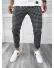 Pantaloni barbati casual in carouri 11961 70-5 E~