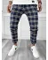 Pantaloni barbati casual in carouri 11964 B2-3.2