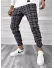Pantaloni barbati casual in carouri 11967 B15-2 U2