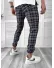 Pantaloni barbati casual in carouri 11967 B15-2 U2