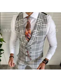 Vesta barbati eleganta slim fit 11933 O1-3.1