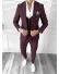 Costum barbati slim fit + Vesta GRENA B5361 O1-3.1
