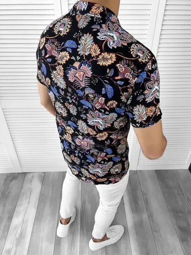 Camasa barbati PREMIUM cu imprimeu 11757 N8-4.1