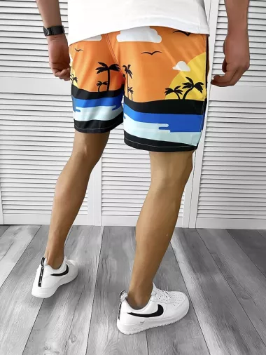 Sort de baie cu imprimeu 11682 86-3.1.2