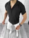Camasa barbati slim fit neagra 10617 D4-4.3