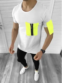 Tricou barbati slim fit ZR CU MIC DEFECT DEFA9920 Tricou barbati slim fit ZR CU MIC DEFECT DEFA9920