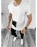 Tricou barbati alb slim fit Vagabond B1949 P20-4.1