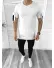 Tricou barbati alb slim fit CU MIC DEFECT DEFB9346 Tricou barbati alb slim fit CU MIC DEFECT DEFB9346