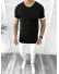 Tricou barbati negru slim fit Vagabond B1956 P20-1.2 Tricou barbati negru slim fit Vagabond B1956 P20-1.2