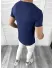 Tricou barbati slim fit bleumarin B1975 D3-1.1