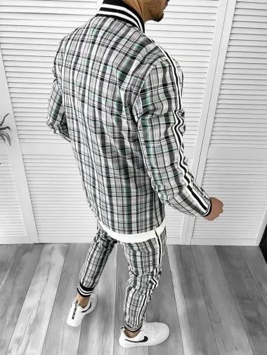 Trening barbati slim fit Pantaloni + Hanorac 10274 O3-3.3