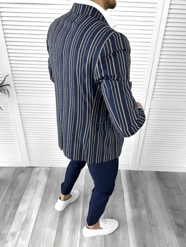 Sacou barbati slim fit 2220 D2-1.1