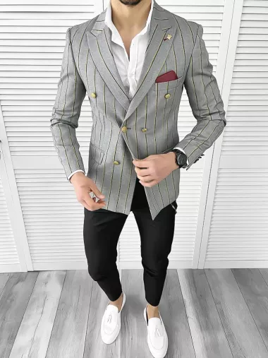 Sacou barbati slim fit 1057 D3-5.3