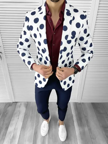 Tinuta barbati smart casual Pantaloni + Camasa + Sacou 637