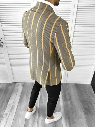 Tinuta barbati smart casual Pantaloni + Camasa + Sacou 10547