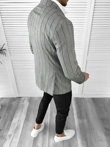 Tinuta barbati smart casual Pantaloni + Camasa + Sacou 10549