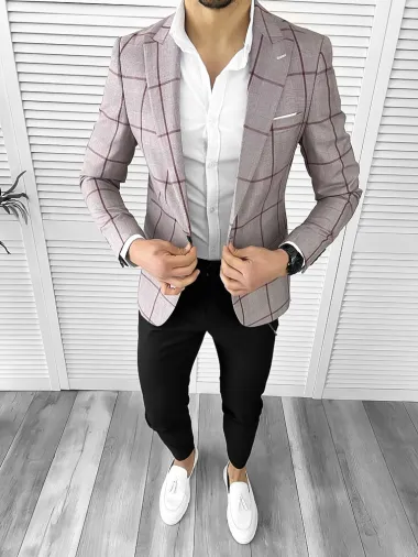 Tinuta barbati smart casual Pantaloni + Camasa + Sacou 10550