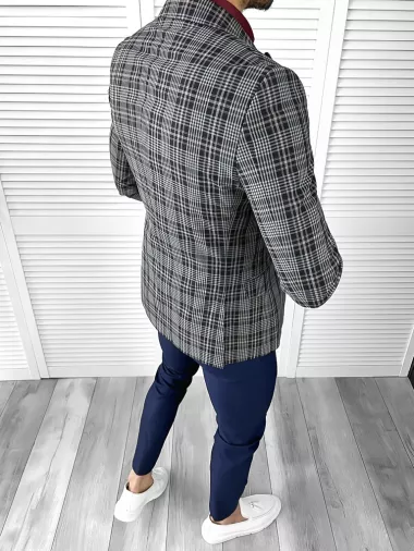 Tinuta barbati smart casual Pantaloni + Camasa + Sacou 10562