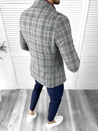 Tinuta barbati smart casual Pantaloni + Camasa + Sacou 10564