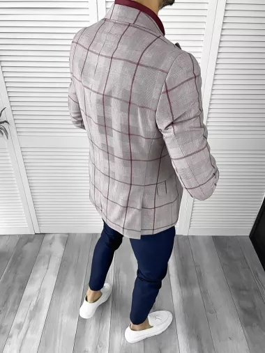 Tinuta barbati smart casual Pantaloni + Camasa + Sacou 10568