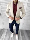 Tinuta barbati smart casual Pantaloni + Camasa + Sacou 10570