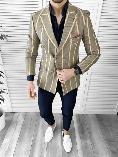 Sacou barbati slim fit 1049 79-5