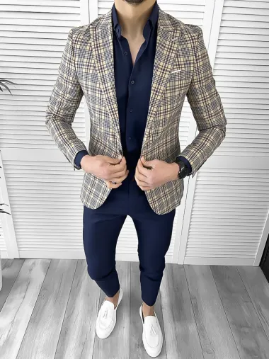 Sacou barbati slim fit 1162 P20-2.2