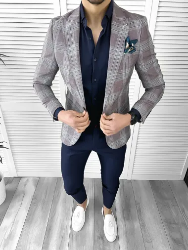 Sacou barbati slim fit 1181 Y1-2 