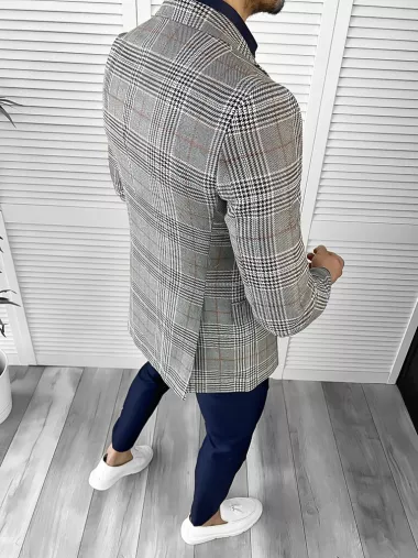 Tinuta barbati smart casual Pantaloni + Camasa + Sacou 10531