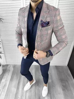 Tinuta barbati smart casual Pantaloni + Camasa + Sacou 10534 Tinuta barbati smart casual Pantaloni + Camasa + Sacou 10534