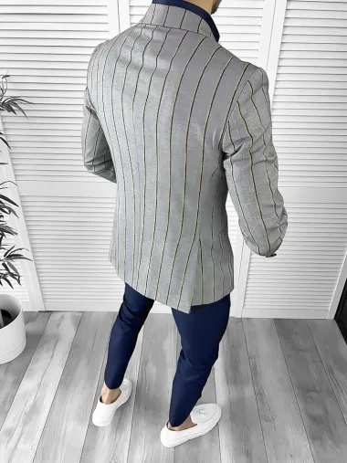 Tinuta barbati smart casual Pantaloni + Camasa + Sacou 10541