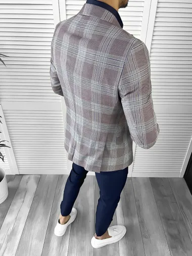 Tinuta barbati smart casual Pantaloni + Camasa + Sacou 10543