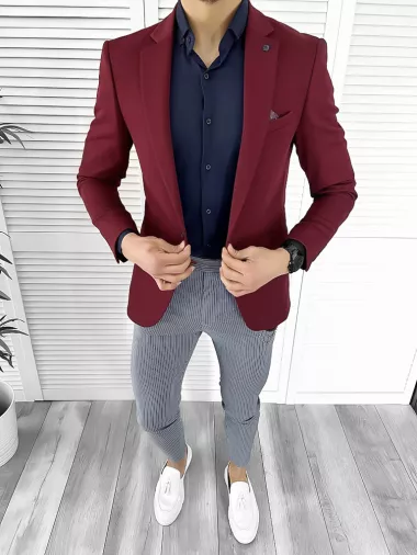 Tinuta barbati smart casual Pantaloni + Camasa + Sacou 10499 Tinuta barbati smart casual Pantaloni + Camasa + Sacou 10499