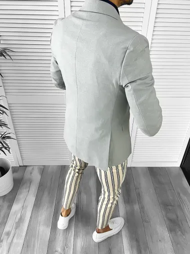 Tinuta barbati smart casual Pantaloni + Camasa + Sacou 10520