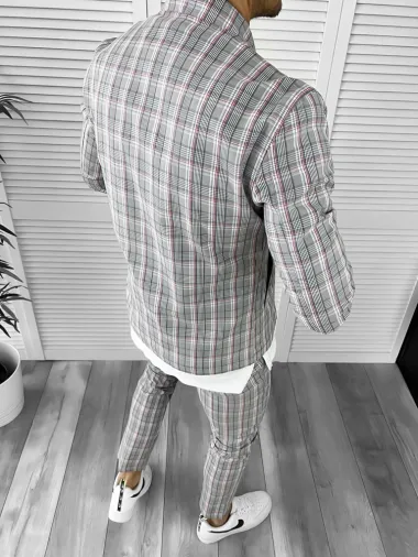 Trening barbati slim fit Pantaloni + Hanorac 10468 P18-4.2